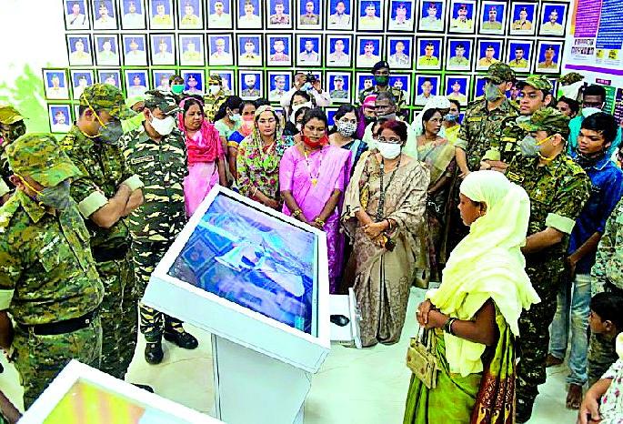 ‘Heroic place’ inspiring for the fight against Naxals | नक्षलविरोधी लढ्यासाठी ‘शौर्य स्थळ’ प्रेरणादायी
