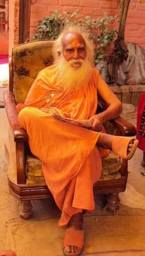 Deity of Shrimatant Gopalanand of Agni Akhada | अग्नी आखाड्याचे श्रीमहंत गोपालानंद यांचे देहावसान Deity of Shrimatant Gopalanand of Agni Akhada | अग्नी आखाड्याचे श्रीमहंत गोपालानंद यांचे देहावसान