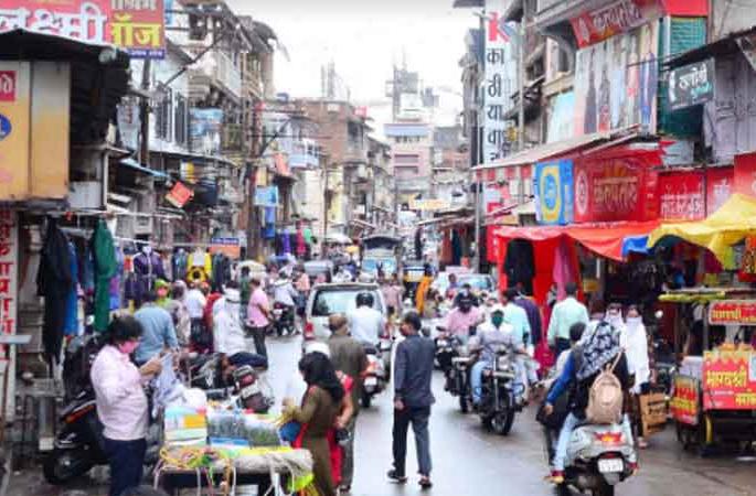 Markets in the Main Road area are closed from today | न्मेनरोड परिसरातील बाजारपेठा आजपासून बंद Markets in the Main Road area are closed from today | न्मेनरोड परिसरातील बाजारपेठा आजपासून बंद