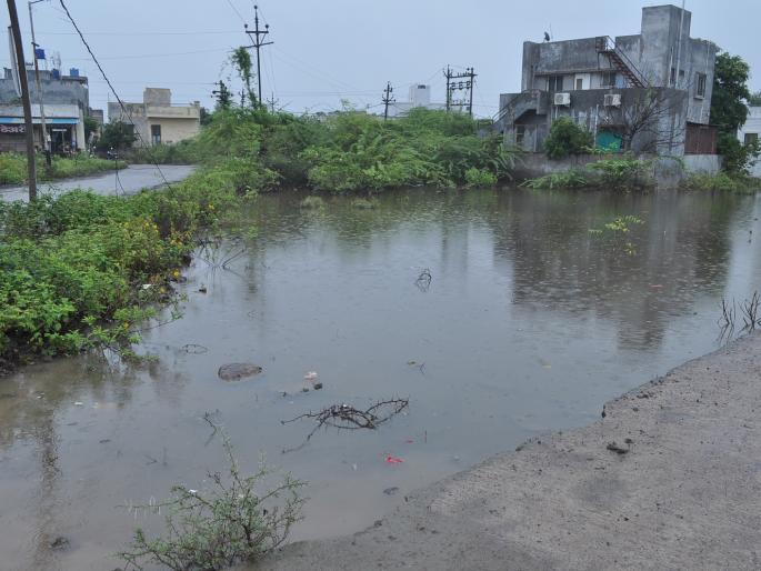 Rainfall in the area including Malegaon | मालेगावसह परिसरात पावसाची रिपरिप Rainfall in the area including Malegaon | मालेगावसह परिसरात पावसाची रिपरिप
