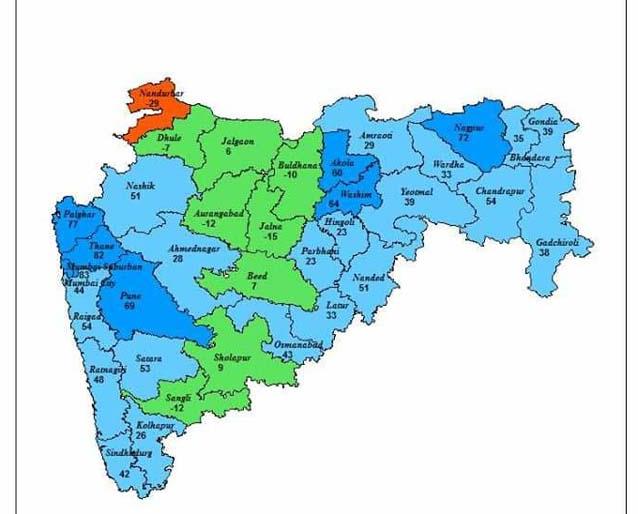 Average rainfall of 30% in Nandurbar district | नंदुरबार जिल्ह्यात पावसाची सरासरी 30 टक्के तूट Average rainfall of 30% in Nandurbar district | नंदुरबार जिल्ह्यात पावसाची सरासरी 30 टक्के तूट