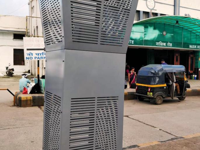 Air purifier | रेल्वेस्थानकात हवा शुद्धीकरण यंत्र Air purifier | रेल्वेस्थानकात हवा शुद्धीकरण यंत्र