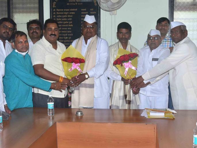 Laxmanrao Shelke as the Chairman of Sinnar Market Committee | सिन्नर बाजार समितीच्या सभापतिपदी लक्ष्मणराव शेळके