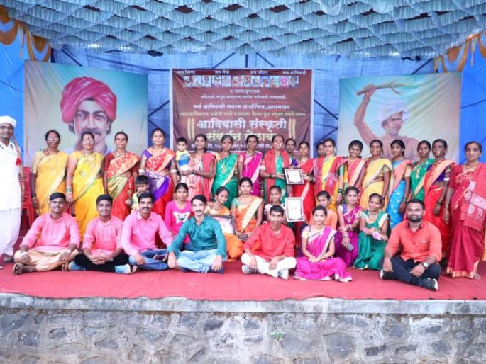 Tribal culture conservation rally in Asangaon | आसनगाव येथे आदिवासी संस्कृती संवर्धन मेळावा उत्साहात