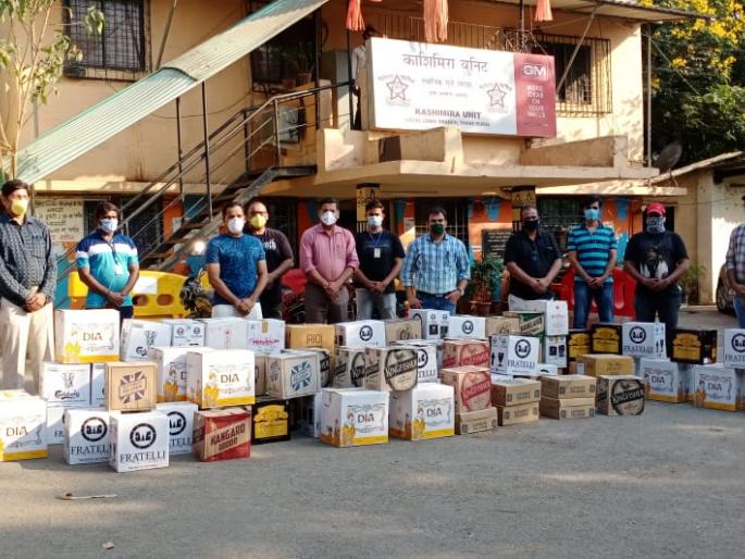 Arrested for selling illicit liquor: Rs. Two Lack 61 thousand liquor seized | बेकायदेशीरपणे मद्य विक्र ी करणा-यास अटक: पावणे तीन लाखांचा मुद्देमाल जप्त Arrested for selling illicit liquor: Rs. Two Lack 61 thousand liquor seized | बेकायदेशीरपणे मद्य विक्र ी करणा-यास अटक: पावणे तीन लाखांचा मुद्देमाल जप्त