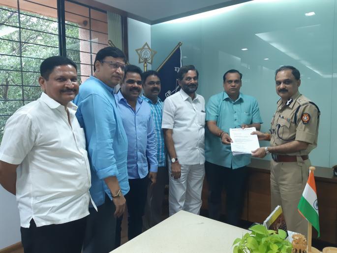 Rescue from the traffic congestion in Thane: Mla, advocate demanded to Police comissioner | ठाण्यातील वाहतूक कोंडी सोडवा- आमदार, वकीलांचे पोलीस आयुक्तांना साकडे Rescue from the traffic congestion in Thane: Mla, advocate demanded to Police comissioner | ठाण्यातील वाहतूक कोंडी सोडवा- आमदार, वकीलांचे पोलीस आयुक्तांना साकडे