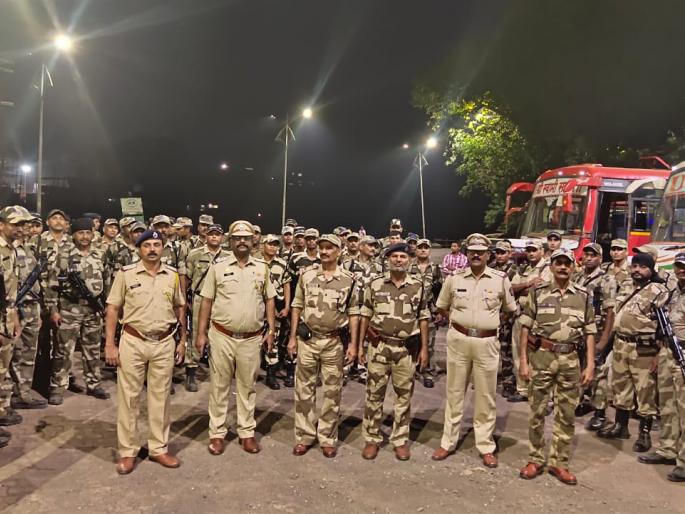 High Police security in Thane district for assembly elections | विधानसभा निवडणुकीसाठी ठाणे जिल्हयात कडेकोट पोलीस बंदोबस्त High Police security in Thane district for assembly elections | विधानसभा निवडणुकीसाठी ठाणे जिल्हयात कडेकोट पोलीस बंदोबस्त
