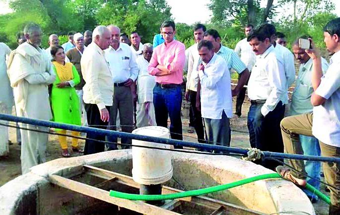 Inspection of the institution's activities by the District Collector | जिल्हाधिकाऱ्यांतर्फे संस्थानच्या उपक्रमांची पाहणी Inspection of the institution's activities by the District Collector | जिल्हाधिकाऱ्यांतर्फे संस्थानच्या उपक्रमांची पाहणी