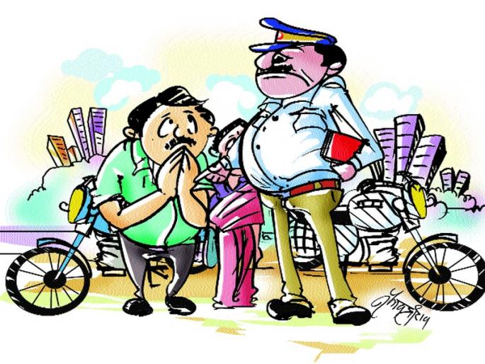 Traffic penalties paid for the 'traffic app' | ‘महाट्रॅफिक अॅप’वरून भरा वाहतुकीचा दंड Traffic penalties paid for the 'traffic app' | ‘महाट्रॅफिक अॅप’वरून भरा वाहतुकीचा दंड