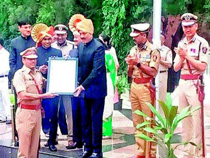  Sinnar police station's pride | सिन्नर पोलीस ठाण्याचा गौरव