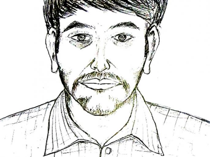 Make a sketch of a suspected robbery robbery in the house | घरात घुसून दागिने लुटणाऱ्या संशयिताचे रेखाचित्र तयार Make a sketch of a suspected robbery robbery in the house | घरात घुसून दागिने लुटणाऱ्या संशयिताचे रेखाचित्र तयार