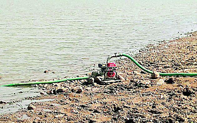 Water theft in nursery | रोपवाटिकेत पाणी चोरी