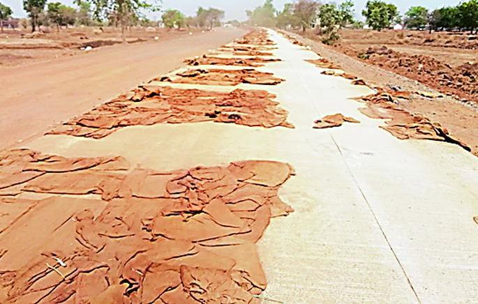 National Highway Works: Hundreds of trucks go everyday in Nagpur | राष्ट्रीय महामार्गाच्या कामांचा समावेश : दररोज शेकडो ट्रक नागपूरला होतात रवाना