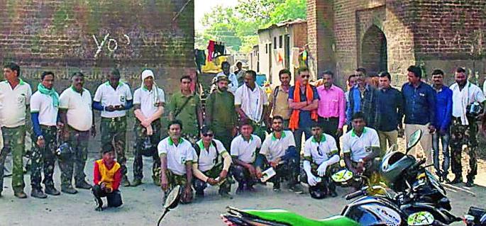 Janjagruti Yatra by crossing 4.5kms / km | साडेचार हजार किमी अंतर पार करून जनजागृती यात्रा स्वगृही