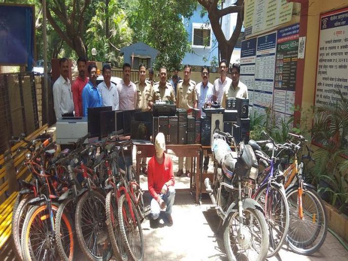 nashik,gangapur,police,house,breaker,arrested | अल्पवयीन मुलांसह घरफोड्या करणाऱ्या रिक्षाचालकास अटक nashik,gangapur,police,house,breaker,arrested | अल्पवयीन मुलांसह घरफोड्या करणाऱ्या रिक्षाचालकास अटक