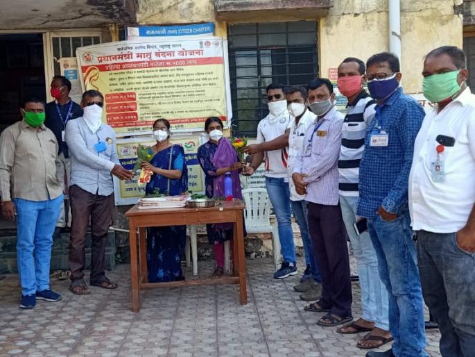 The patient at Amode defeated Corona | आमोदे येथील रुग्णाने कोरोनाला केले पराभूत The patient at Amode defeated Corona | आमोदे येथील रुग्णाने कोरोनाला केले पराभूत