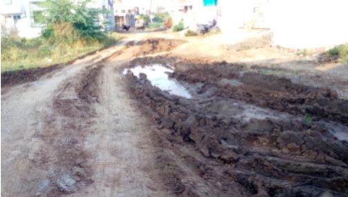 No water, no roads in the new colony! | नववसाहतीत ना पाणी, ना धड रस्ते !