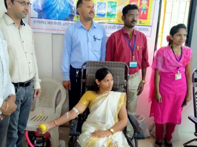 Blood Donation Camp at Patonda | पातोंडा येथे रक्तदान शिबिर Blood Donation Camp at Patonda | पातोंडा येथे रक्तदान शिबिर