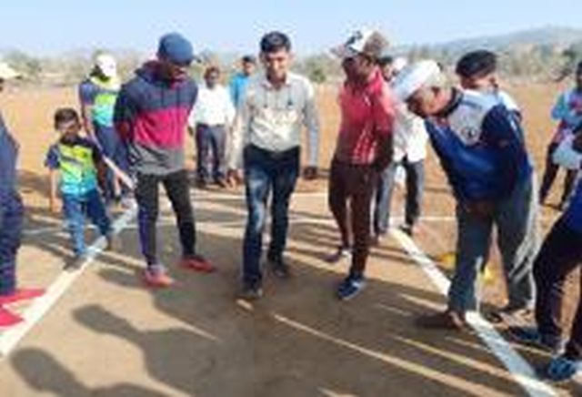 Launch of Shevkhandi Premier League Cricket Tournament | शेवखंडी प्रीमियर लीग क्रिकेट स्पर्धांचा शुभारंभ Launch of Shevkhandi Premier League Cricket Tournament | शेवखंडी प्रीमियर लीग क्रिकेट स्पर्धांचा शुभारंभ