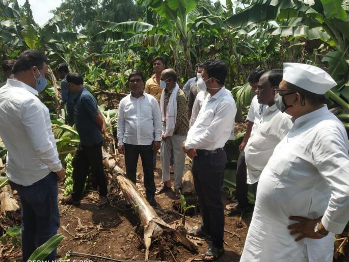 Damage due to heavy rains in Raver taluka: Power outage in many villages | रावेर तालुक्यात वादळी पावसामुळे नुकसान : अनेक गावात वीज गायब