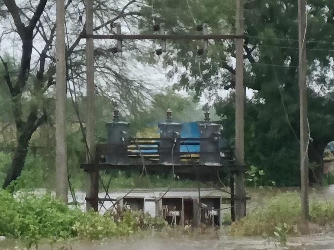 Cloudy rain again in Sakuri | साकुरीत पुन्हा ढगफुटीसदृश पाऊस