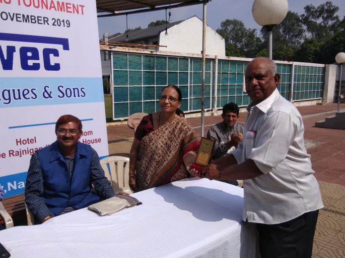 Spontaneous response to the tennis tournament | टेनिस स्पर्धेला उस्फूर्त प्रतिसाद  Spontaneous response to the tennis tournament | टेनिस स्पर्धेला उस्फूर्त प्रतिसाद