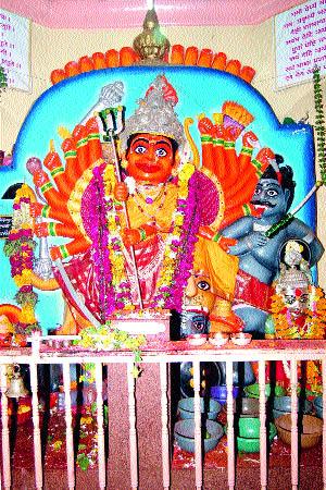 Navratri festival in Durgama temple | दुर्गामाता मंदिरात नवरात्रोत्सव Navratri festival in Durgama temple | दुर्गामाता मंदिरात नवरात्रोत्सव