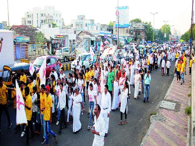  Rally rally on 'Easter Sunday' | जेलरोडला ‘इस्टर संडे’निमित्त रॅली