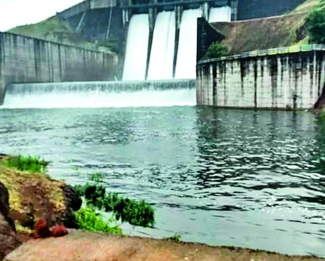 Four doors of the dream project were opened | सपन प्रकल्पाचे चारही दरवाजे उघडले Four doors of the dream project were opened | सपन प्रकल्पाचे चारही दरवाजे उघडले