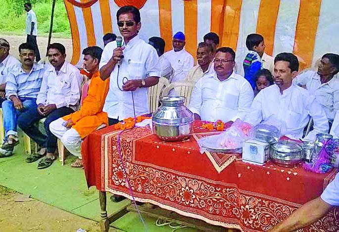 The wreckage amadangal at Palora | पालोरा येथे कुस्त्यांची आमदंगल