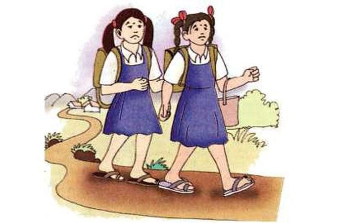 What color is my school uniform? | माझ्या शाळेच्या गणवेशाचा रंग कोणता? What color is my school uniform? | माझ्या शाळेच्या गणवेशाचा रंग कोणता?