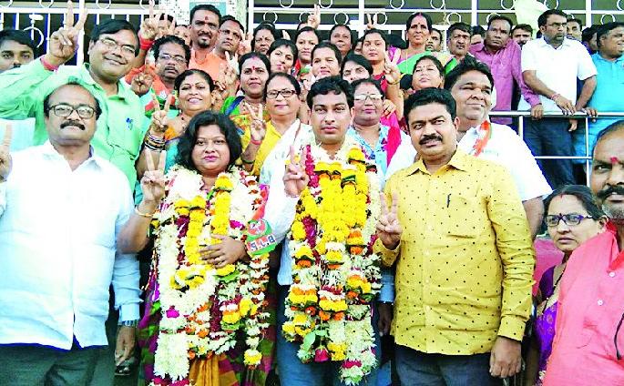 BJP's Rakhi Kanchlawar new mayor | भाजपच्या राखी कंचर्लावार नव्या महापौर