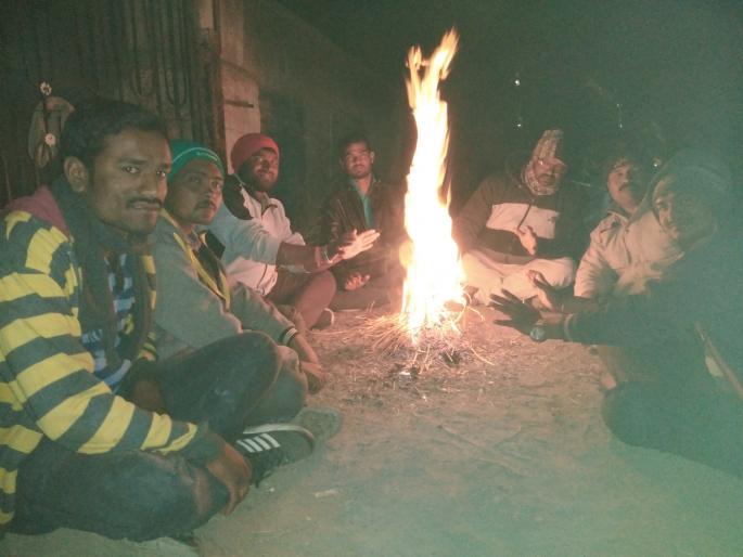 Coldness increased | थंडीचा कडाका वाढला