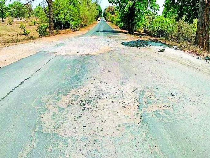 'Madigadda' heavy vehicles like the National Highway | ‘मेडीगड्डा’च्या जड वाहनांनी राष्ट्रीय महामार्गाची ऐसीतैसी 'Madigadda' heavy vehicles like the National Highway | ‘मेडीगड्डा’च्या जड वाहनांनी राष्ट्रीय महामार्गाची ऐसीतैसी