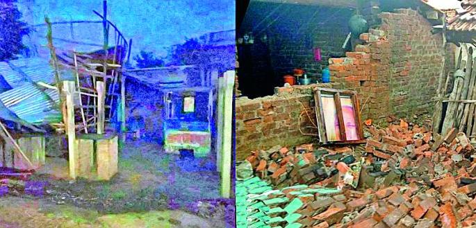 Windy rain | आष्टीत वादळी पाऊस