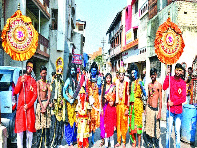 Gondeshwar Maharaj mask mask | गोंदेश्वर महाराज मुखवटा पालखी Gondeshwar Maharaj mask mask | गोंदेश्वर महाराज मुखवटा पालखी
