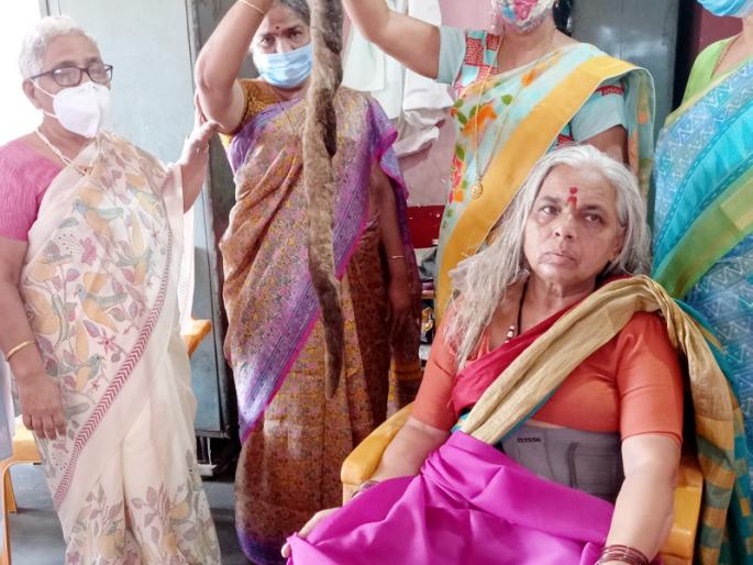 ‘Annis’ did Jatnirmulan; Thirty-five years after the woman's release from the fetus | ‘अंनिस’ने केले जटनिर्मूलन; पस्तीस वर्षानंतर महिलेची जटेतून मुक्तता ‘Annis’ did Jatnirmulan; Thirty-five years after the woman's release from the fetus | ‘अंनिस’ने केले जटनिर्मूलन; पस्तीस वर्षानंतर महिलेची जटेतून मुक्तता