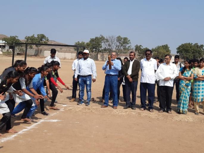 Inauguration of Annual Competitions at Nandgaon College | नांदगाव महाविद्यालयात वार्षिक स्पर्धांचे उदघाटन   Inauguration of Annual Competitions at Nandgaon College | नांदगाव महाविद्यालयात वार्षिक स्पर्धांचे उदघाटन