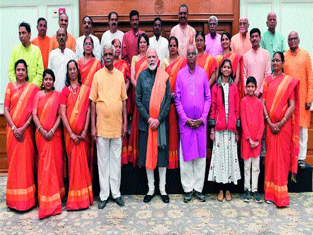 PM visits Modi after 3 years | ४१ वर्षांनी झाली पंतप्रधान मोदींची भेट