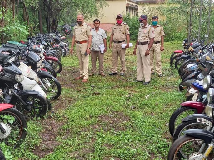 Appeal to identify vehicles through Ojhar police station | ओझर पोलिस ठाण्यामार्फत वाहनांची ओळख पटवण्याचे आवाहन