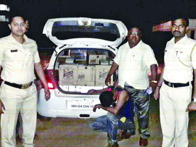 Sindhudurg: Deloquent 7 lakh worth of seized jewelery seized in Goa | सिंधुुदुर्ग : विलवडेत गोवा बनावटीच्या दारूसह ७ लाखांचा मुद्देमाल जप्त, उत्पादन शुल्कची कारवाई