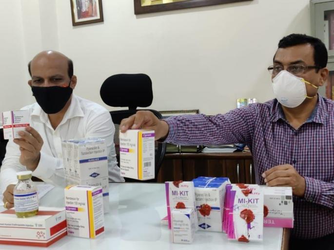 Coronavirus News: Thane Police exposes Injection racket of Covid-19 | Coronavirus News: कोरोनावरील इंजेक्शनचा काळाबाजार करणाऱ्या रॅकेटचा ठाणे पोलिसांनी केला पर्दाफाश