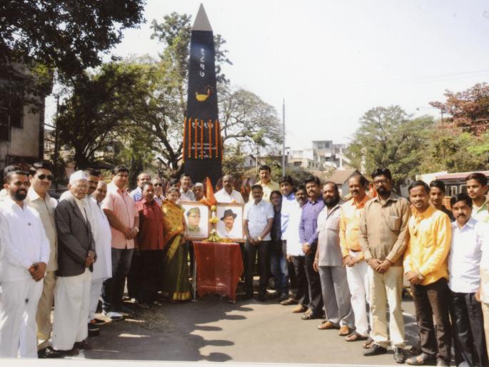 Kolhapur: Netaji Subhash Chandra Bose's Independence Day work inspirational: Mayor Yavaluje; Greetings from Martyr Kranti Samaj Sanstha | कोल्हापूर : नेताजी सुभाषचंद्र बोस यांचे स्वातंत्र्यलढ्यातील कार्य प्रेरणादायी : महापौर यवलुजे; हुतात्मा क्रांती सामाजिक संस्थेतर्फे अभिवादन
