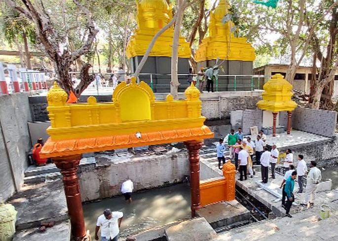 Nageshwar Temple in Satpudi, beautifully decorated | सौंदर्याने नटलेल्या सातपुड्यातील नागेश्वर मंदिर Nageshwar Temple in Satpudi, beautifully decorated | सौंदर्याने नटलेल्या सातपुड्यातील नागेश्वर मंदिर