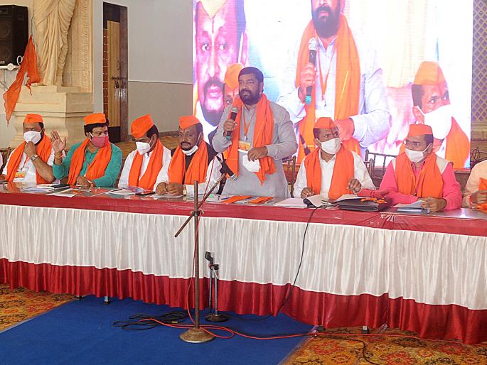 Maratha reservation battle should be won only by the weapons of law: Sambhaji Raje | मराठा आरक्षण लढाई कायद्याच्या शस्त्रांनीच जिंकावी : संभाजीराजे Maratha reservation battle should be won only by the weapons of law: Sambhaji Raje | मराठा आरक्षण लढाई कायद्याच्या शस्त्रांनीच जिंकावी : संभाजीराजे