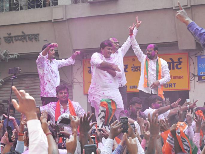 Vidhan Sabha Election 2024 Mahayuti's victory in Kolhapur district, Defeat of Congress | Vidhan Sabha Election 2024: कोल्हापूर जिल्ह्यात महायुतीचा डंका, काँग्रेसचा सुपडासाफ Vidhan Sabha Election 2024 Mahayuti's victory in Kolhapur district, Defeat of Congress | Vidhan Sabha Election 2024: कोल्हापूर जिल्ह्यात महायुतीचा डंका, काँग्रेसचा सुपडासाफ