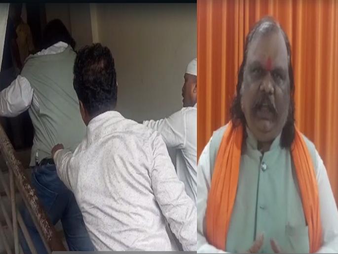Maharashtra Karni Sena chief Ajay Singh Sengar beaten up by 'Vanchit' workers | महाराष्ट्र करणी सेनेचे प्रमुख अजय सिंह सेंगर यांना 'वंचित'च्या कार्यकर्त्यांची मारहाण Maharashtra Karni Sena chief Ajay Singh Sengar beaten up by 'Vanchit' workers | महाराष्ट्र करणी सेनेचे प्रमुख अजय सिंह सेंगर यांना 'वंचित'च्या कार्यकर्त्यांची मारहाण