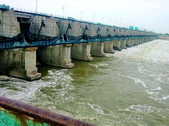 The five doors of the Gose project opened | गोसे प्रकल्पाचे पाच दरवाजे उघडले The five doors of the Gose project opened | गोसे प्रकल्पाचे पाच दरवाजे उघडले