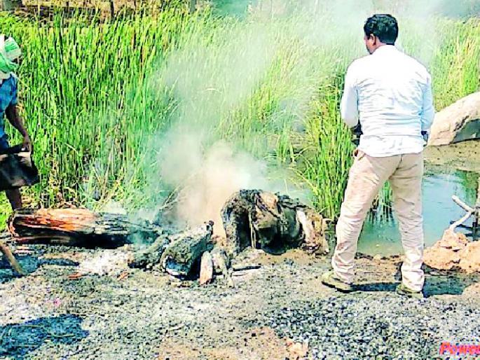 Four thousand liters of liquor seized in lockdown | लॉकडाऊनमध्ये चार हजार लिटर हातभट्टी दारु जप्त Four thousand liters of liquor seized in lockdown | लॉकडाऊनमध्ये चार हजार लिटर हातभट्टी दारु जप्त