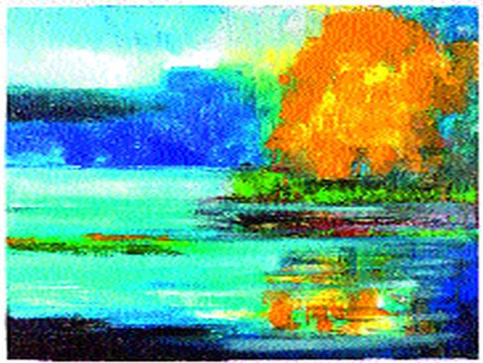 The artists of Nashik celebrated the exhibition at Indore and thoughtfully exhausted the colors and created various pleasures | नाशिकच्या चित्रकारांचे इंदूर येथे चित्रप्रदर्शन आयोजन रंगांची विचारपूर्वक उधळण आणि त्याद्वारे घडविलेल्या विविध आनंददायी रचना The artists of Nashik celebrated the exhibition at Indore and thoughtfully exhausted the colors and created various pleasures | नाशिकच्या चित्रकारांचे इंदूर येथे चित्रप्रदर्शन आयोजन रंगांची विचारपूर्वक उधळण आणि त्याद्वारे घडविलेल्या विविध आनंददायी रचना